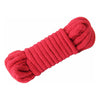 Rapture ROP001 10M Cotton Bondage Rope - Unisex BDSM Restraint Toy for Sensual Play - Black/Red/Pink/Purple