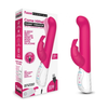 RR Rechargeable Come Hither G-Spot Rabbit Vibrator - Model X1 - Women's Dual Stimulation Sex Toy - Hot Pink - Adult Naughty Store