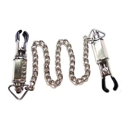 Stainless Steel Weighted Nipple Clamps - The Ultimate Pleasure Enhancer for Intense Sensations and Playful Exploration - Adult Naughty Store