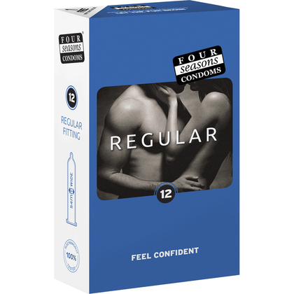 Introducing the SensationPlus Condom 12pk Regular 54mm - (Sold In Packs Of 6) - For Ultimate Pleasure and Protection