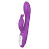 Naughty Pleasure Heatwave - Model NHR-2021 - Dual Motor Heated Rabbit Vibrator - Purple - Adult Naughty Store