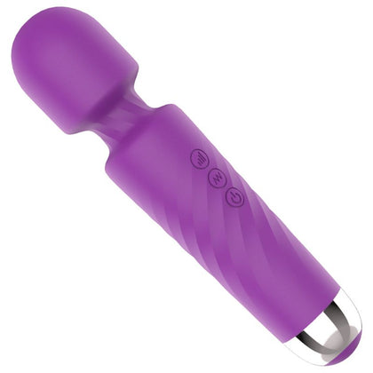Introducing the Luxuria Sensualis Hero Wand - Model 7X: The Ultimate Purple Silicone Pleasure Device for All Genders and Intimate Delights!