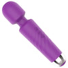 Introducing the Luxuria Sensualis Hero Wand - Model 7X: The Ultimate Purple Silicone Pleasure Device for All Genders and Intimate Delights!