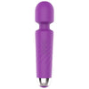 Introducing the Luxuria Sensualis Hero Wand - Model 7X: The Ultimate Purple Silicone Pleasure Device for All Genders and Intimate Delights!