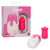 Introducing the Sensation Seeker Sugar Craze Dual-Action G-Spot Vibrator - Model SC-2001 - For Women - Intense Pleasure in a Sultry Pink Hue - Adult Naughty Store