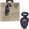 Viceroy Perineum Dual Ring - The Ultimate Pleasure Enhancer for Men - Model VPDR-01 - Intensify Your Sensations and Boost Stamina - Black