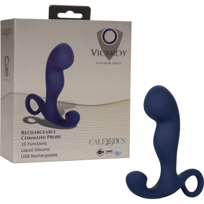 Introducing the Viceroy Rechargeable Command Probe - The Ultimate Pleasure Companion for Sensational Stimulation in Intimate Moments - Adult Naughty Store