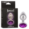 Jewel Small Amethyst Butt Plug - Model JSP-001 - Unisex Anal Pleasure - Stunning Purple - Adult Naughty Store