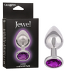 Euphoria Jewel Large Amethyst Glass Plug - Model X9B, Unisex, Anal Pleasure, Lavender - Adult Naughty Store