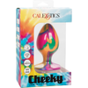 Introducing the Sensual Bliss Cheeky Tie-Dye Plug - Model X69: A Mesmerizing Anal Delight for All Genders in Multi-Colored Splendor! - Adult Naughty Store