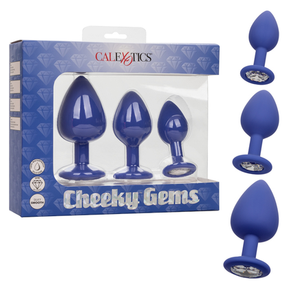 Cheeky Gems - Purple: The Sensual Delight Anal Training Kit for Alluring Backdoor Pleasure - Adult Naughty Store