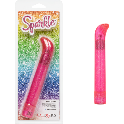 Sparkle Sensations Slim G-Vibe - Model SGV-300 - Pink - G-Spot Pleasure Toy for Women