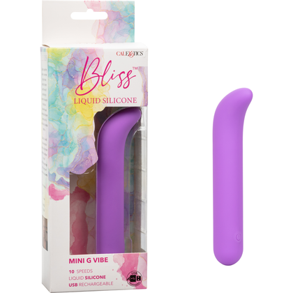 Introducing the Bliss™ Liquid Silicone Mini G Vibe - Model X7: The Ultimate Pleasure Companion for Women, Exquisite G-Spot Stimulation, Delightful Pink