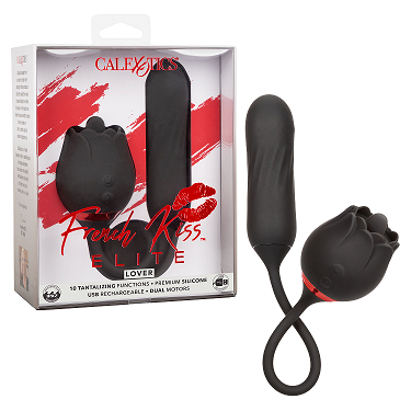 Introducing the Sensual Pleasure French Kiss Elite Lover - Model FK-3000, a Luxurious Intimate Experience for All Genders, Designed for Exquisite Pleasure in a Stunning Array of Colors. - Adult Naughty Store