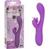 Introducing the Sensual Pleasure Co. Rechargeable Butterfly Kiss Flutter - Model BKF-2021, a Luxurious Purple Intimate Massager for Women's Clitoral Stimulation - Adult Naughty Store