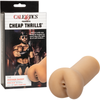 Cheap Thrills - The Leather Daddy Masturbation Stroker - Model LD-500 - Male - Intense Pleasure - Black - Adult Naughty Store