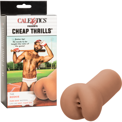 Cheap Thrills® The Rookie Masturbation Stroker - Intense Pleasure for Him - Model RT-500 - Compact Size - Ultra Soft and Textured - Black