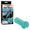 Introducing the Cheap Thrills The Mermaid Silicone G-Spot Vibrator - Model MT-5000 - For Women - Delight in Deep Pleasure - Aqua Blue - Adult Naughty Store