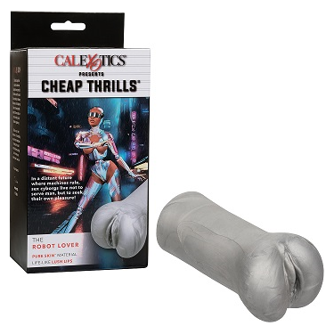 Cheap Thrills The Robot Lover - Sensational Silicone Pleasure Machine, Model RT-2000, for All Genders, Intense Stimulation for Ultimate Pleasure, Exquisite Rose Gold