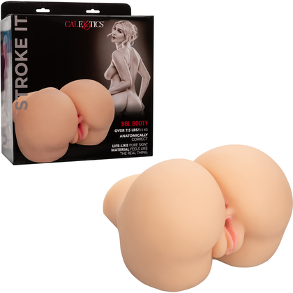 Introducing the SensaPleasure BBL Booty Stroker - Model SP-700X: The Ultimate Ivory Pleasure Delight