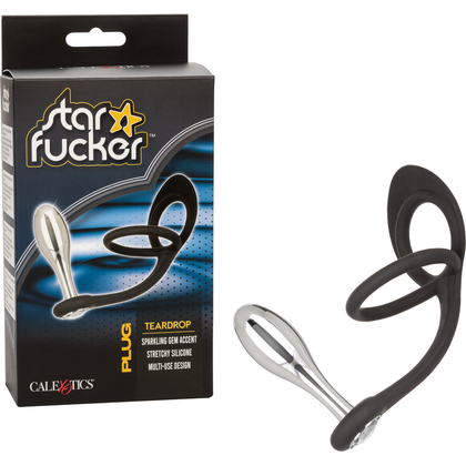 Introducing the Sensual Pleasure Star Fucker Teardrop Plug SF-3000: A Mesmerizing Delight for Alluring Anal Play! - Adult Naughty Store