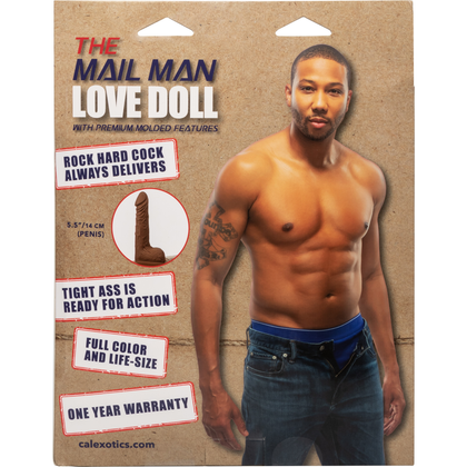 Introducing the Pleasure Pro Male Love Doll - The Ultimate Package Delivery Experience! - Adult Naughty Store