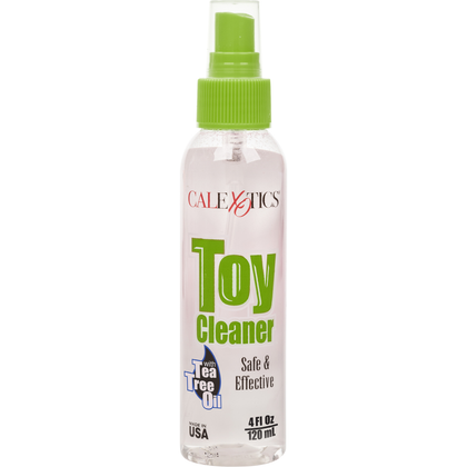 CalExotics Tea Tree Oil Toy Cleaner - The Ultimate Intimate Hygiene Solution for All Your Pleasure Toys - Model T4OZ - Unleash the Power of Cleanliness and Sensuality