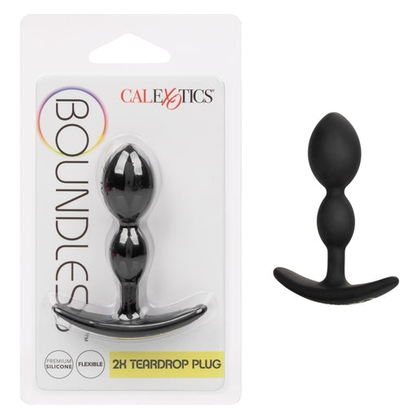 Boundless 2X Teardrop Plug - Premium Silicone Anal Pleasure Toy for Both Genders - Model B2XTP-001 - Intense Backdoor Stimulation - Available in Various Colors