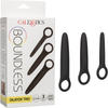 Boundless Pleasure: Boundless Dilator Trio - Unleash Sensual Exploration for All Genders - Intimate Silicone Dilators - Model XYZ - Enhance Pleasure in Multiple Areas - Sleek Black - Adult Naughty Store