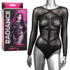 Radiance Plus Size Long Sleeve Body Suit - Sensual Intimates for Curvy Women