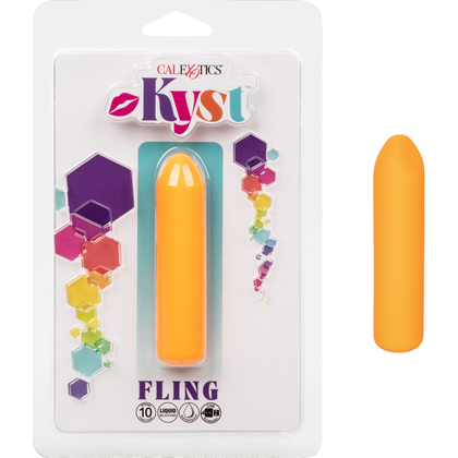 Kyst Fling - Orange: The Ultimate Pleasure Experience for All Genders - Adult Naughty Store