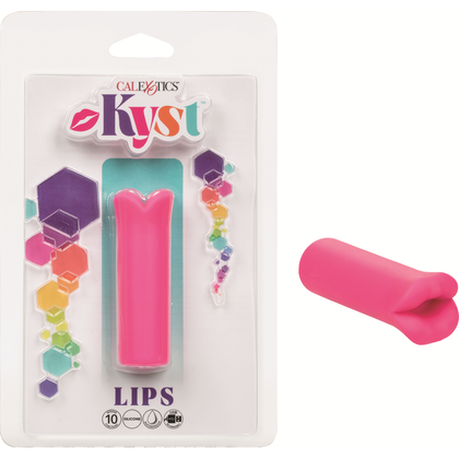 Kyst Lips Mini Silicone Bullet Vibrator - Model XYZ123 - Women's Intimate Pleasure Massager - Pink - Adult Naughty Store