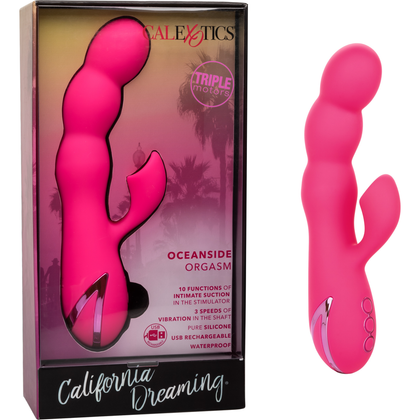 California Dreaming Oceanside Orgasm - Powerful Clitoral Suction and Vibration Massager for Women - Model OD-10 - Intense Stimulation for Knee-Shaking Pleasure - Deep Purple - Adult Naughty Store