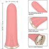 CalExtics Uncorked Rosé G-Spot Vibrator - Powerful 10-Speed Mini Massager for Intense Pleasure - Women's G-Spot Stimulation - Rose Gold - Adult Naughty Store