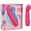 Liquid Silicone Pixies® Curvy - Powerful Vibrating Massager for Intense Pleasure - Model LS-PC-001 - Unisex - Clitoral and G-Spot Stimulation - Seductive Black - Adult Naughty Store