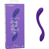 Pretty Little Wands Charmer - Slim Silicone Dual-Ended Vibrating Massager for Women - Model PWC-2001 - Intense Pleasure in Pink - Adult Naughty Store