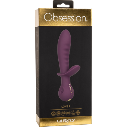 Introducing the Exquisite Obsession™ Lover Dual Vibrator - Model X2021: The Ultimate Pleasure Experience for All Genders, Delivering Sensational Stimulation for Multiple Pleasure Zones in a L - Adult Naughty Store