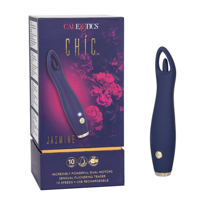 Chic Jasmine Luxury Silicone Dual-Motor Clitoral Encaser Vibrator - Model CJ-200 - For Women - Intense Pleasure - Elegant Pink - Adult Naughty Store