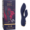 Introducing the Chic Blossom Deluxe Pleasure Vibrator - Model C-123, Designed for Ultimate Sensual Satisfaction, for Women, Targeting Multiple Pleasure Zones, in a Stunning Rose Gold Shade - Adult Naughty Store