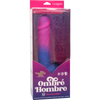 Naughty Bits® Ombré Hombre® XL Vibrating Dildo - Sparkling Glitter Finish, 10 Intense Functions of Vibration - Adult Naughty Store