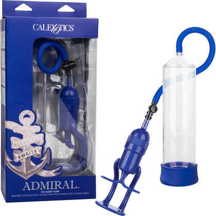 Admiral Sta-Hard Pump - Powerful Male Enhancement Pump for Increased Girth and Length - Model SHP-500 - Designed for Men - Intensify Pleasure and Stamina - Black - Adult Naughty Store