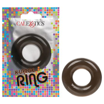 Introducing the SensationX Foil Pack X-Large Ring - Smoke (Prepack of 24) - Adult Naughty Store