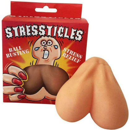 Introducing the SensaBalls Stress Relief Testicle Squeeze Toy - Model SB-2021M!