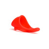 Tailslide Cock & Ball Red - The Ultimate Silicone Pleasure Ride for Him - Adult Naughty Store