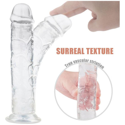 Lester Dong Clear S - Model S17.5C: The Ultimate Transparent Sensual Pleasure Device for All Genders, Delivering Unmatched Ecstasy