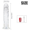 Lester Dong Clear S - Model S17.5C: The Ultimate Transparent Sensual Pleasure Device for All Genders, Delivering Unmatched Ecstasy - Adult Naughty Store