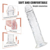 Lester Dong Clear S - Model S17.5C: The Ultimate Transparent Sensual Pleasure Device for All Genders, Delivering Unmatched Ecstasy - Adult Naughty Store