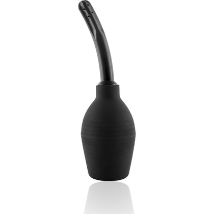 Executive Pleasure Enhancer: Intimate Assistant Cleansing Bulb | Model EPCB-500 | All Genders | Anal & Vaginal Stimulation | Midnight Black