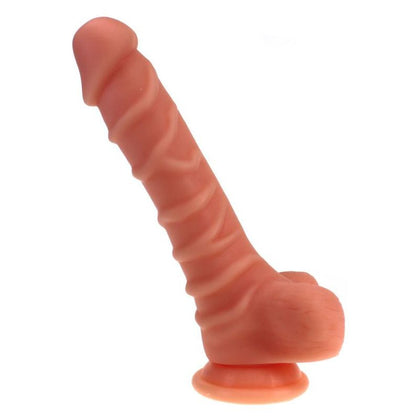 Seductive PleasureX RXL-22 Large Silicone Dildo - Sensual Stimulation - Flesh - For All Genders - Adult Naughty Store