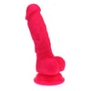 SensaPlay™ SP-100 Large Silicone Veined Dildo with Suction Base - Arousing Pink Pleasure for All Genders - Adult Naughty Store